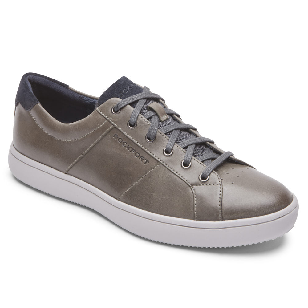 Rockport Mens Sneakers Dark Grey - Jarvis Lace-to-Toe - UK 683-EDTOQZ